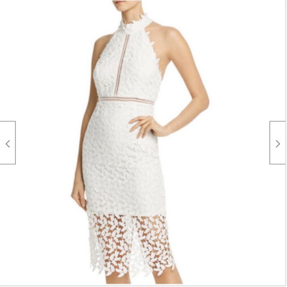 Bardot Dresses & Skirts - Bardot Gemma Halter Lace Dress